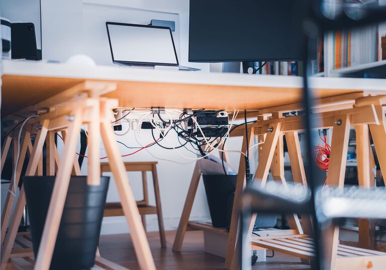 How to Organise Cables and Chargers Neatly for a Tidier Home